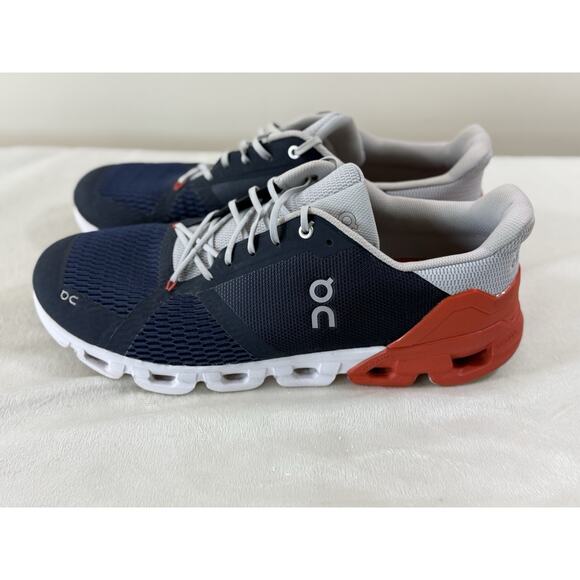 On Cloudflyer Running Shoes Men’s Size 14 Blue Red Road Runner Athletic Trainer main image 5